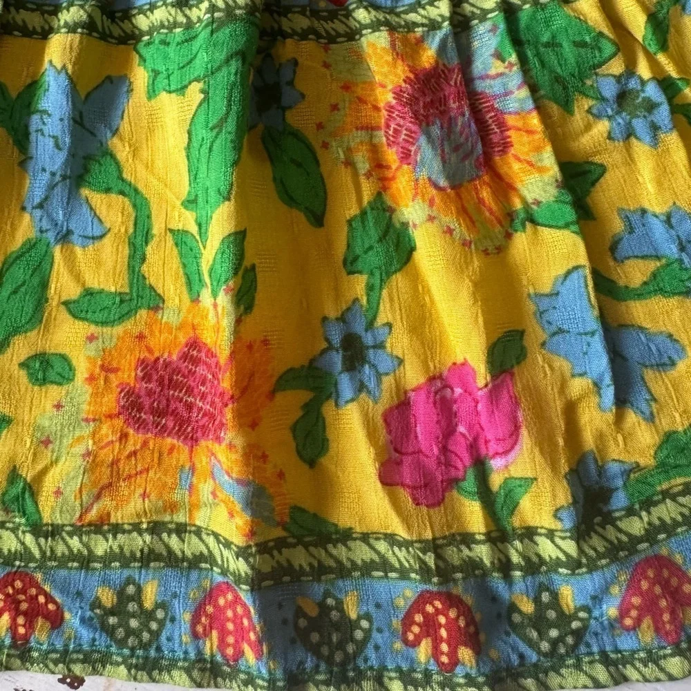 Cynthia Rowley Green Tropical Tiered
Maxi Skirt Women's XS Coastal
Resortwear - Picture 7 of 14